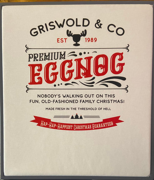Griswold & Co Premium Eggnog - White L/S Tee - DTG  ( preorder )