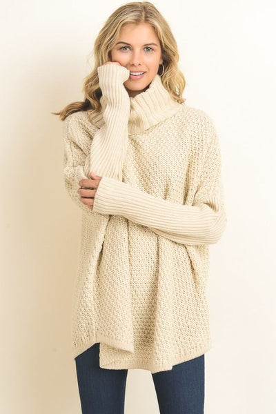 Chunky Knit Pull Over - 3 Colors