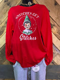 Snitches Get Stitches L/S Tee (DTG)