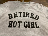 Retired Hot Girl V-Neck - DTG