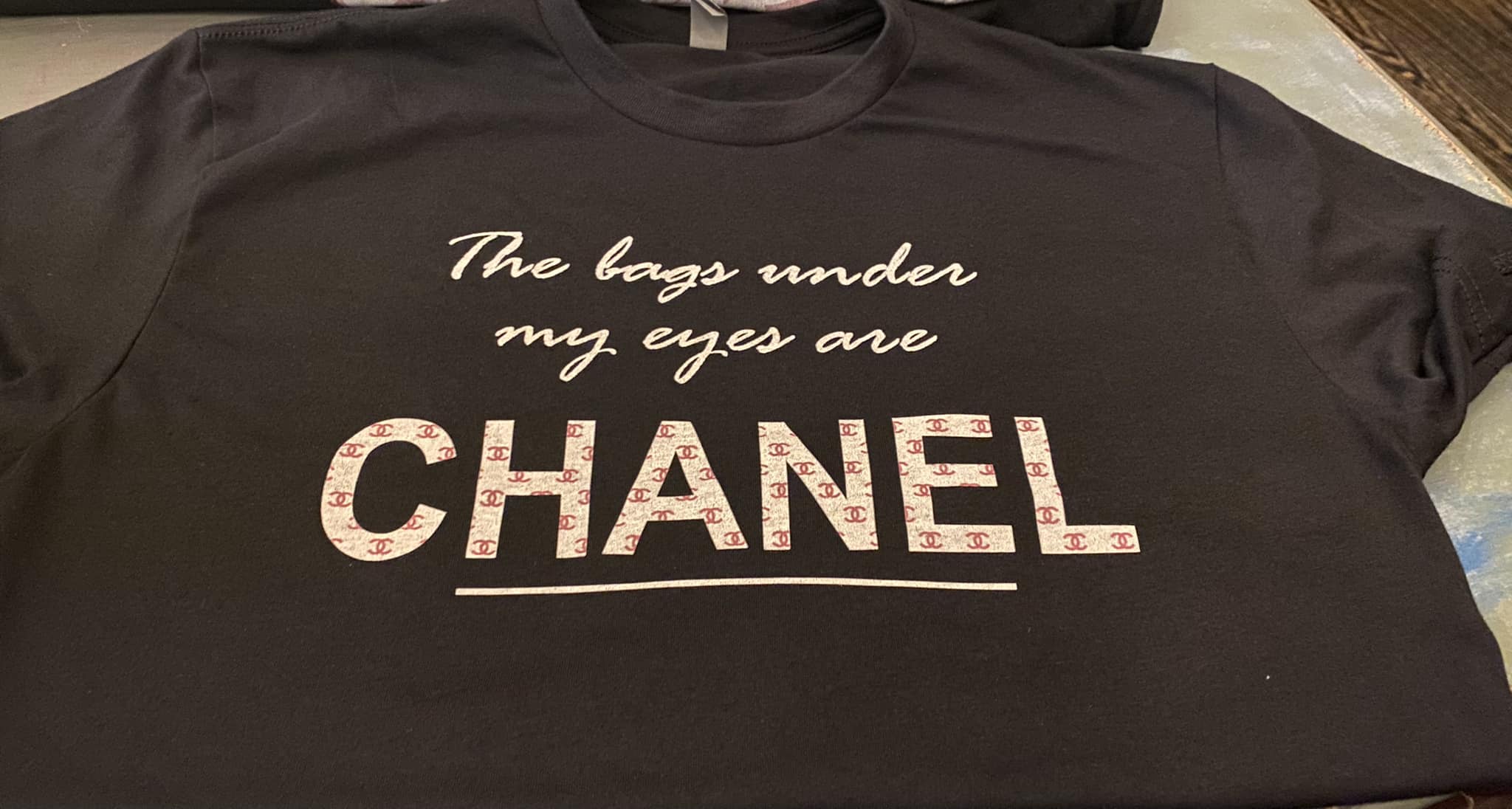 The Bags Under My Eye - Unisex Tee - DTG (ETA 2 Weeks)