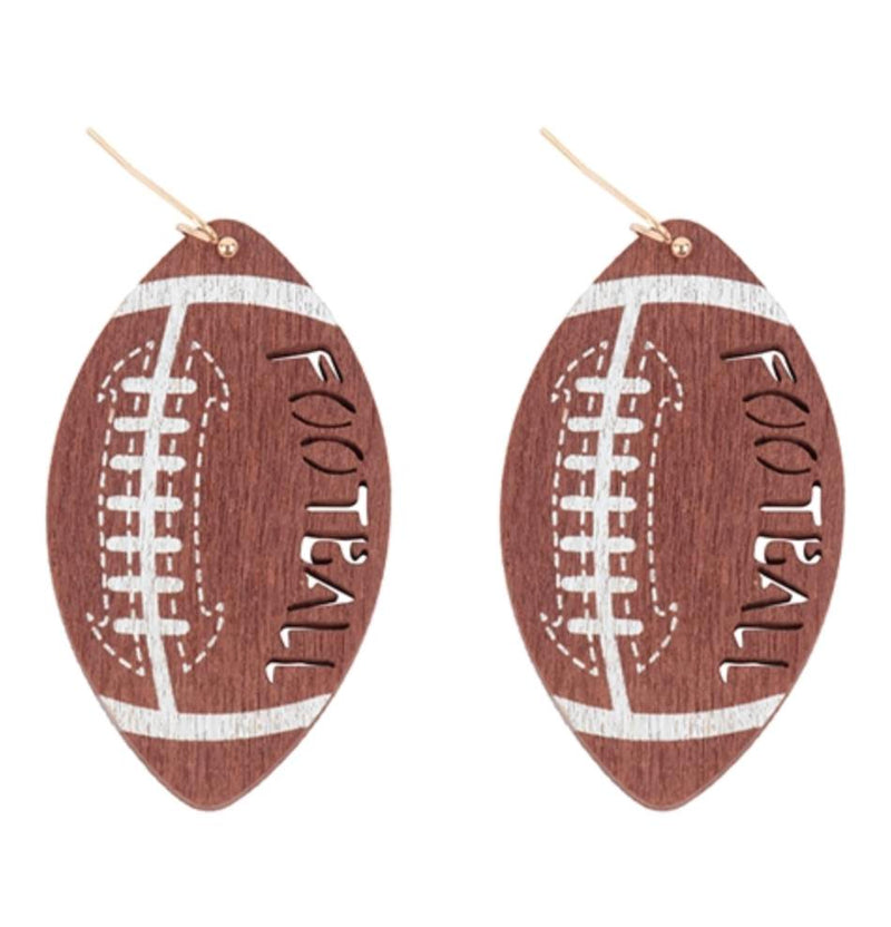 Football Earrings