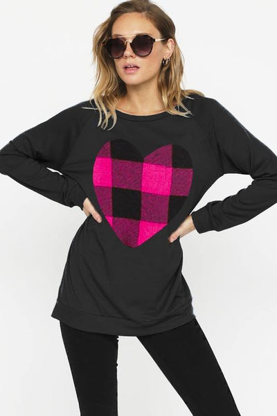 Buffalo Plaid Hearts Of Pink - LIMITED EDITION