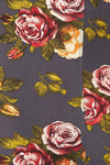 Grey Floral Rose - Kids