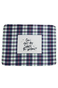 CAN I JUST SLEEP UNTIL THE WEEKEND - FLEECE BLANKET