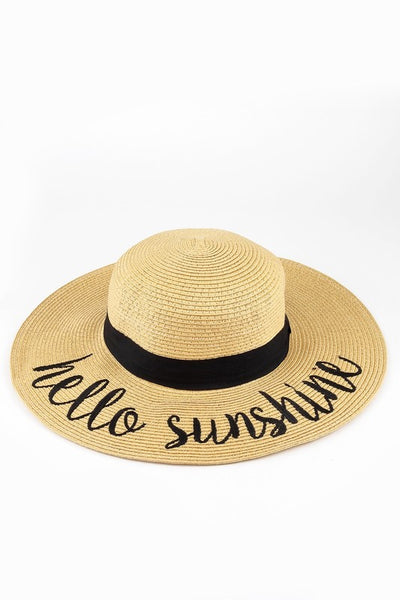 Hello Sunshine Sun Hat