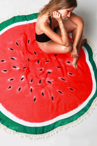 Watermelon Beach Throw