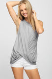 Sleeveless Twist Front Top - Multiple Colors