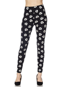 Smiley Panda Leggings