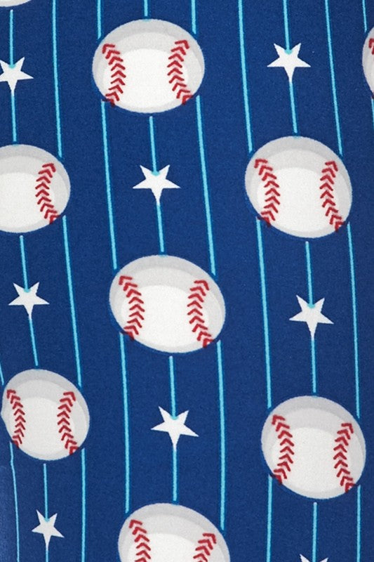 Baseball Stars Buttery Soft Leggings