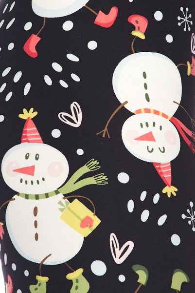 Snowy The Snowman Brushed Leggings