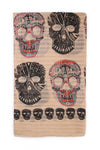 Sugar Skull Spring Scarf - 4 Colors