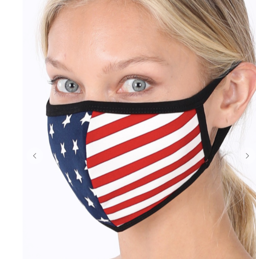 American Flag UNISEX Mask (5)