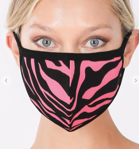 Neon Zebra Mask (5)