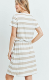 Pockets & Stripe Dress