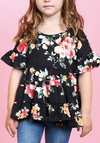 Kids Ruffled Tops (3 color/patterns)