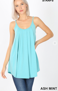 Pleated Cami - restock