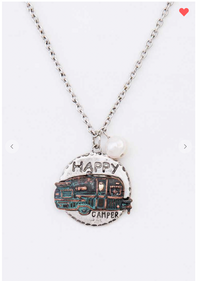 Camper Tag Necklace