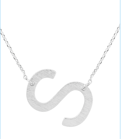 Initial Necklace ( MORE LETTERS )