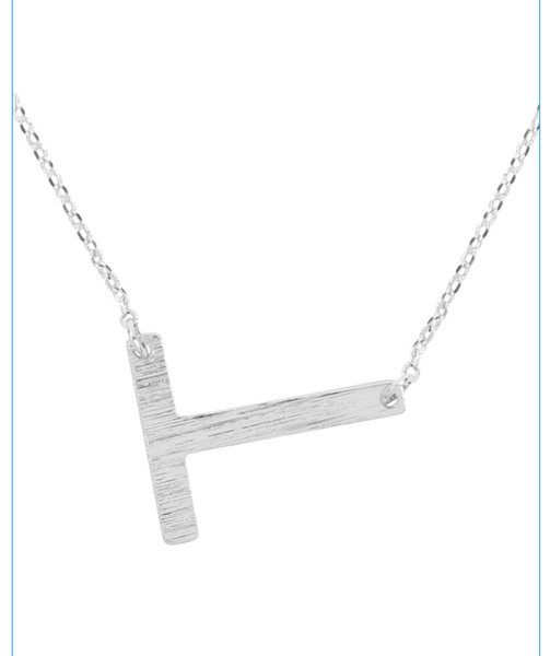 Initial Necklace ( several letters )