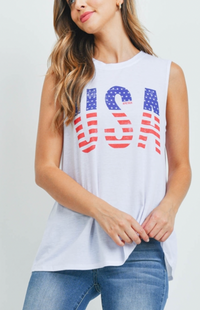 USA sleeveless