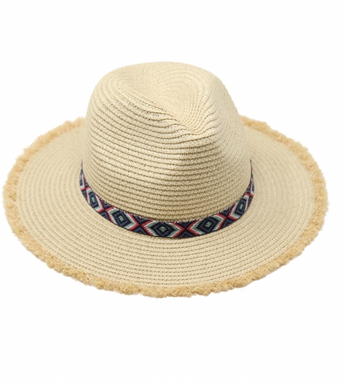 Aztec Straw Hat
