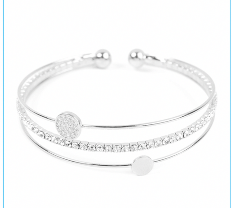 CZ Wire Bracelet (3 colors)