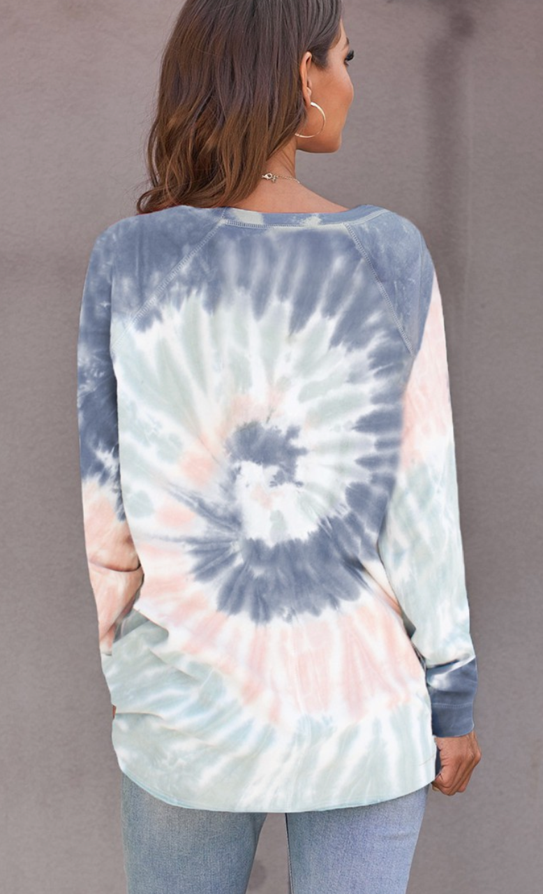 Long Sleeve Tie Dye