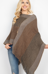 Tri Color Poncho ( 2 COLORS )