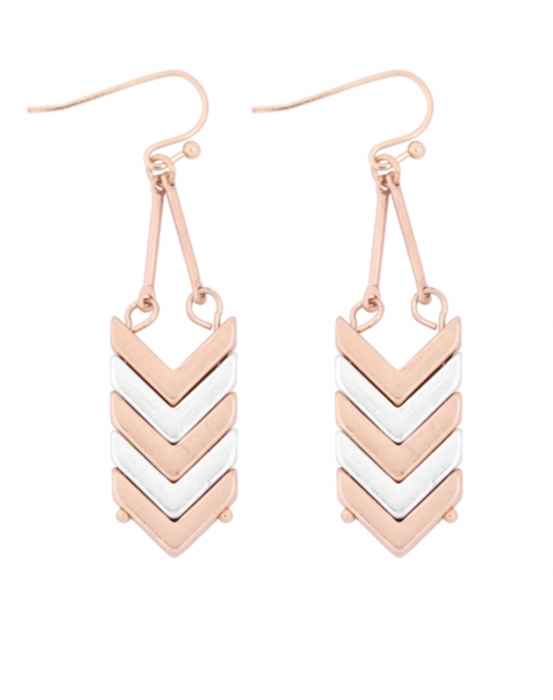 Chevron Earrings ( 2 colors )