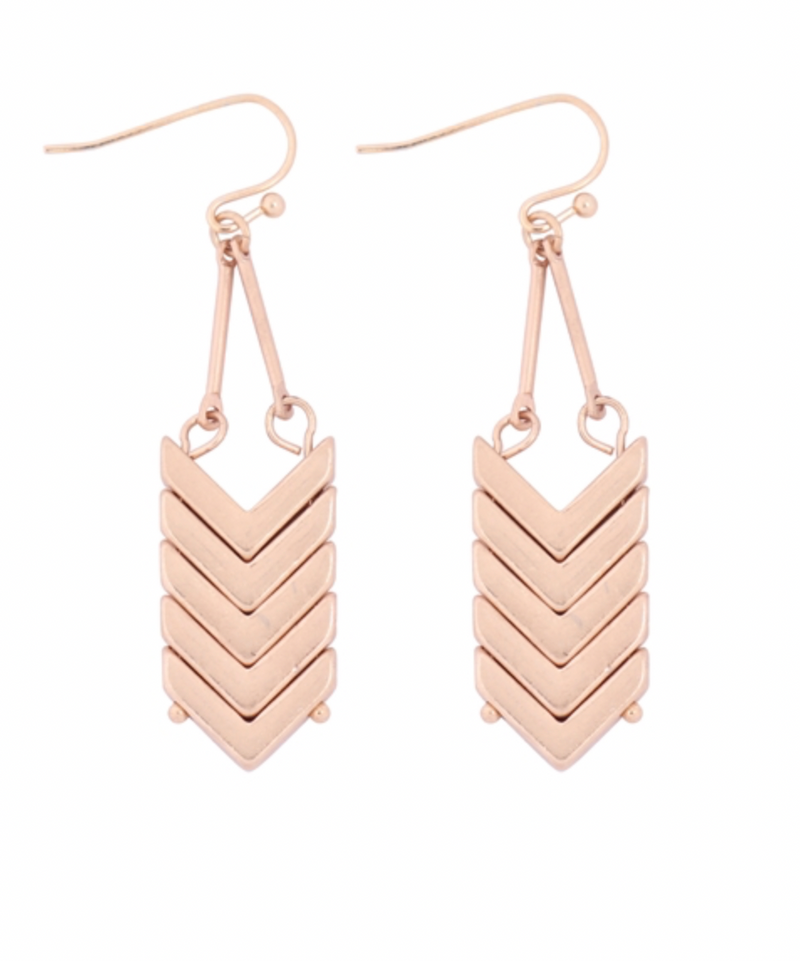 Chevron Earrings ( 2 colors )