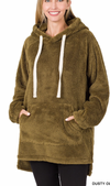 Furry Bear Pullover Hoodie (3 colors)