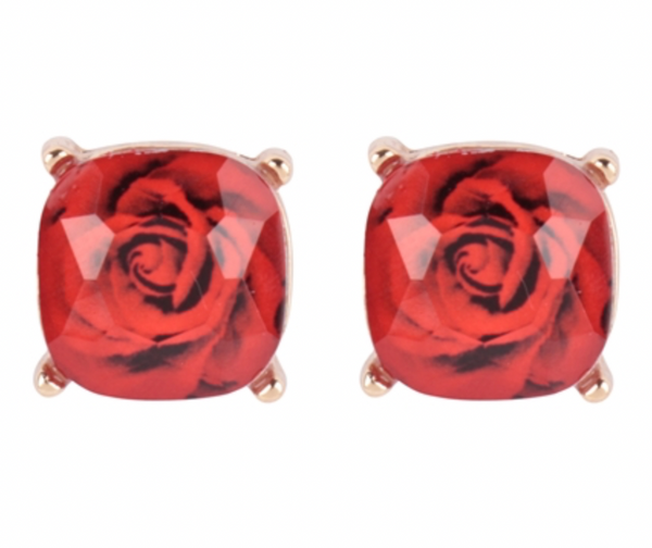 Pretty Rose Studs ( SDT ) 2 colors