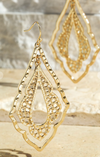 Exquisite Double Diamond Shape Filigree ( 3 colors )