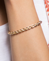 Braided Toggle Bracelet Gold