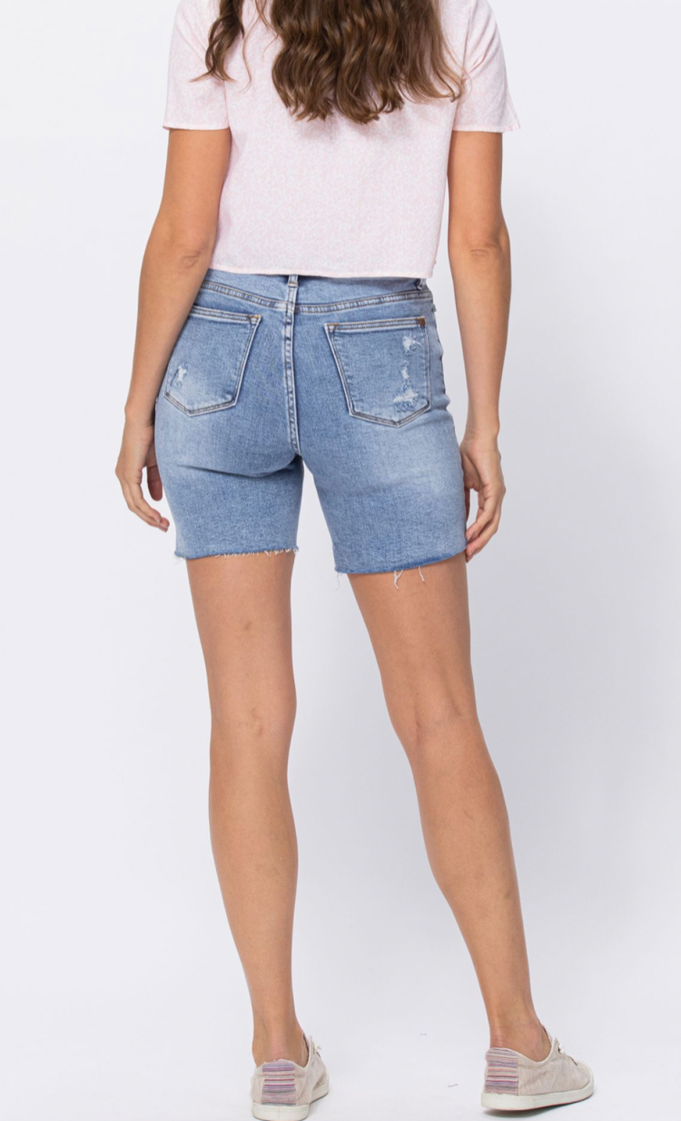 Patch Work Judy Blue Shorts -PWJBS