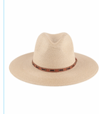 Summer Hat W/ Leather Belt