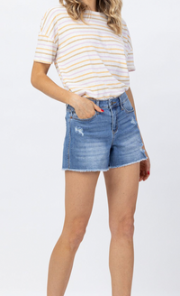 Amber High Waist Judy' Shorts - AHWJS