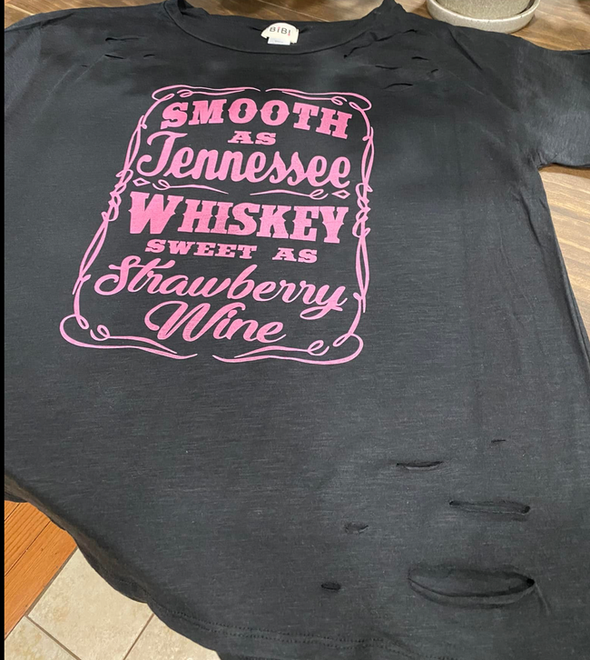Smooth As Tennessee Whiskey.... ( distressed ) DTG