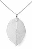 Leaf Pendant Silver