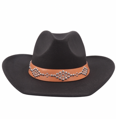 Summer Hat W/ Leather Belt