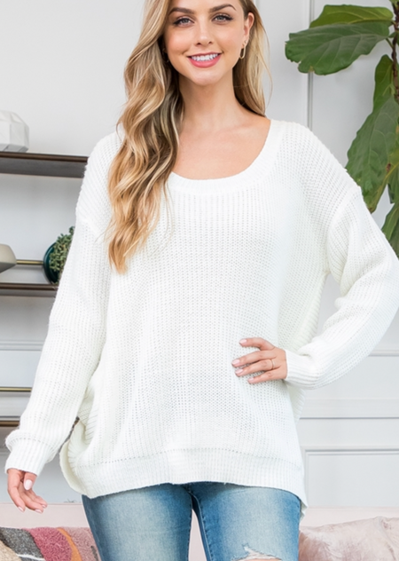 Bella Knit Sweater Top