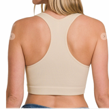 Removable Pad Cropped Racerbak