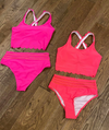 Scalloped Top Bikini ( 2-colors ) SET