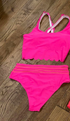 Scalloped Top Bikini ( 2-colors ) SET