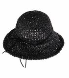 Shimmer Weaved Bucket Hat