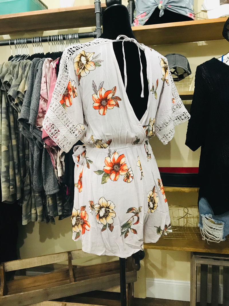 Floral Romper